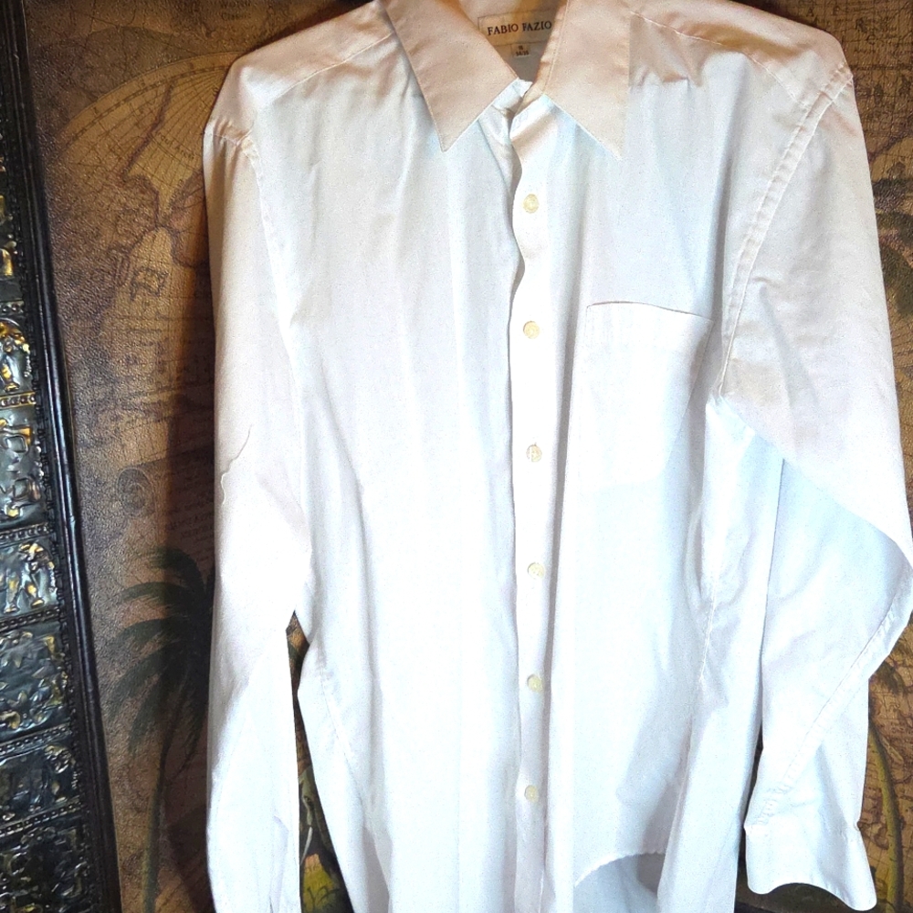 Fabio Fazio White Dress Shirt